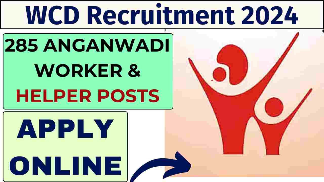 WCD Recruitment 2024