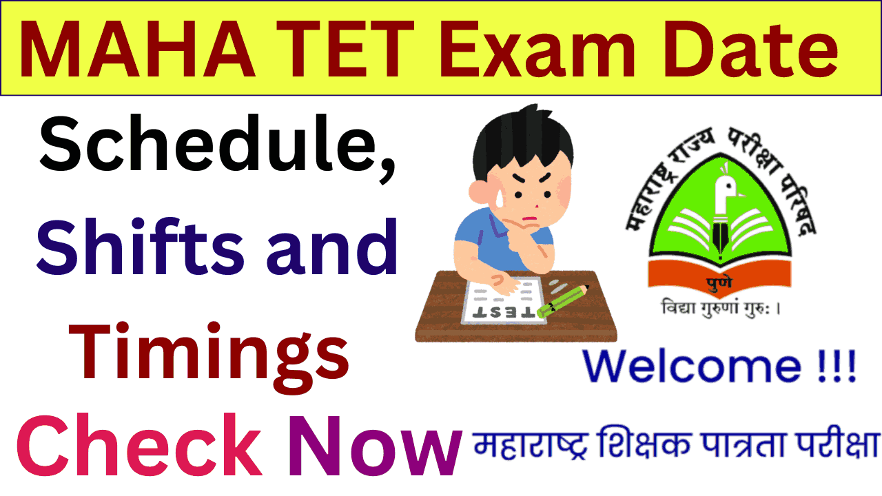 MAHA TET Exam Date 2024